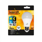 Żarówki LED - INQ Żarówka LED z czujnikiem zmierzchu LAS010NW 840, A60, E27, 10 W, barwa biała neutralna - miniaturka - grafika 1