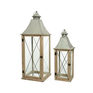 Latarenka drewniana - Lampiony i znicze - miniaturka - grafika 1