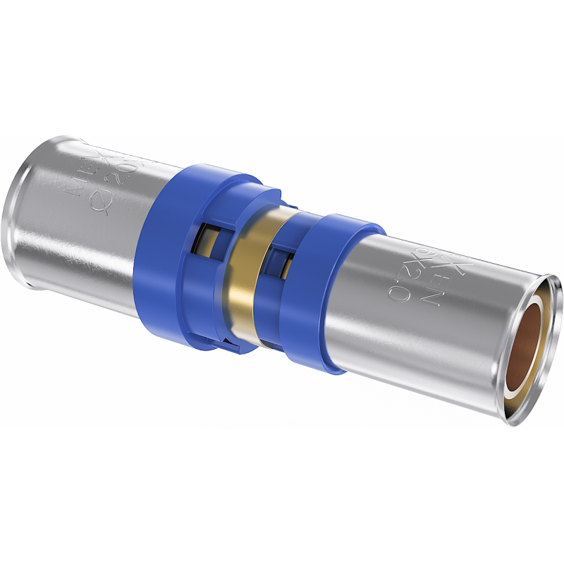 Mexen PEX-P złączka zaciskowa, zaprasowywana PEX redukcja 20 x 16 - W97121-2016-00