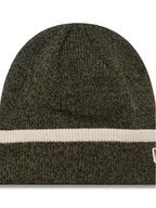 Czapki męskie - New Era Czapka Ne Cuff Beanie 60565230 Zielony - miniaturka - grafika 1