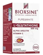 Suplementy naturalne - BIOXSINE - Biota Laboratories Bioxsine Pure&White L-Glutatione 500 mg 30 tabletek 3851141 - miniaturka - grafika 1