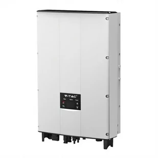 Falownik Inwerter V-TAC 8KW ON GRID LCD DISPLAY & DC SWITCH Trójfazowy IP65 VT-6608305 5 Lat Gwarancji - Akcesoria do kolektorów i fotowoltaiki - miniaturka - grafika 1
