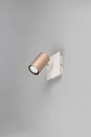Lampy ścienne - Marley kinkiet (spot) 1xGU10 biały/kawowy 802400165 - miniaturka - grafika 1