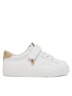 Buty dla dziewczynek - Polo Ralph Lauren Sneakersy RF104099 Biały - miniaturka - grafika 1
