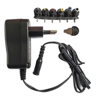 Akcesoria do monitoringu - ZASILACZ WTYCZKOWY 3-12V 2.25A 1m. 3V 4,5V 5V 6V 7,5V 9V 12VDC REGULOWANY ESPE  -  - 38 sklepów w całej Polsce - miniaturka - grafika 1