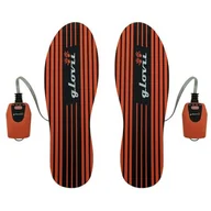 Moda i Uroda OUTLET - Podgrzewane wkładki do butów GLOVII GW4U (rozmiar M/L) Czarno-czerwony - miniaturka - grafika 1