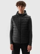 Garnitury - Męska kamizelka z wypełnieniem syntetycznym z recyklingu 4F - miniaturka - grafika 1