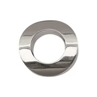 Karnisze - Zakończenie kolor efekt stali nierdzewnej ANELLO 19 mm Bojanek - miniaturka - grafika 1