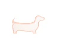 Wyposażenie pokoiku dziecięcego - Różowa lampka biurkowa LED dla dzieci DOG LED/12W/230V - miniaturka - grafika 1