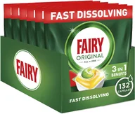 Środki do zmywarek - Kapsułki do zmywarki Fairy Original All In One Cytryna 132 szt - miniaturka - grafika 1