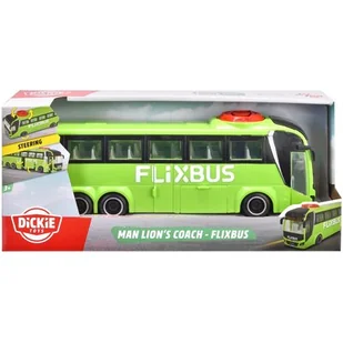 DICKIE CITY MAN Flixbus 26,5 cm - Samochody i pojazdy dla dzieci - miniaturka - grafika 1