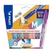 Długopisy - Zestaw PILOT FRIXION BALL 0,7 mix 12 kolorów - miniaturka - grafika 1