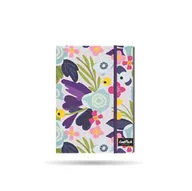 Zeszyty szkolne - CoolPack, Brulion A5 z gumką Flower Me - miniaturka - grafika 1