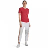 Spodnie sportowe damskie - Damskie spodnie treningowe UNDER ARMOUR UA Rush Woven Pant - szare - miniaturka - grafika 1