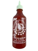 Sosy w słoikach - SOS SRIRACHA HOT CHILLI OSTRY KUCHNIA ŚWIATA AZJATYCKA FLYING GOOSE NO MSG 455ML - miniaturka - grafika 1
