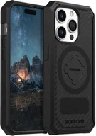Etui i futerały do telefonów - Rokform Rugged do Apple iPhone 15 Pro Max czarny - miniaturka - grafika 1