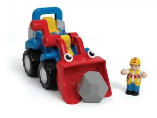 Smily WOW Koparka Luke z akcesoriami 1026Z 721959 - Samochody i pojazdy dla dzieci - miniaturka - grafika 1