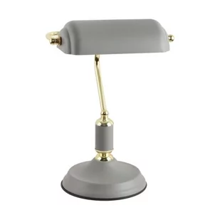 Roma lampa stołowa 1-punktowa szara/złota A2048-GR - Lampy stojące - miniaturka - grafika 1