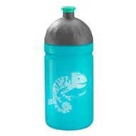 Shakery i bidony sportowe - Bidon STEP BY STEP Tropical Chameleon 500 ml Turkusowy - miniaturka - grafika 1
