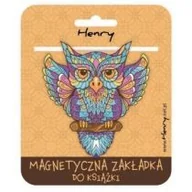 Zakładki do książek - Henry Zakładka magnetyczna. Mandala Sowa - Henry - miniaturka - grafika 1
