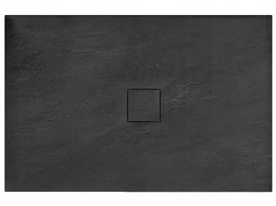 Rea Stone 80x120 czarny K9602 - Brodziki prysznicowe - miniaturka - grafika 1