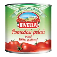 Koncentraty warzywne, przeciery - Włoskie pomidory pelati 100% HORECA 2,5 kg Divella - miniaturka - grafika 1