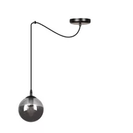 Lampy sufitowe - Emibig GIGI 1 BL GRAFIT 937/1 lampa wisząca 1x40W/E14 IP20 937/1 - miniaturka - grafika 1