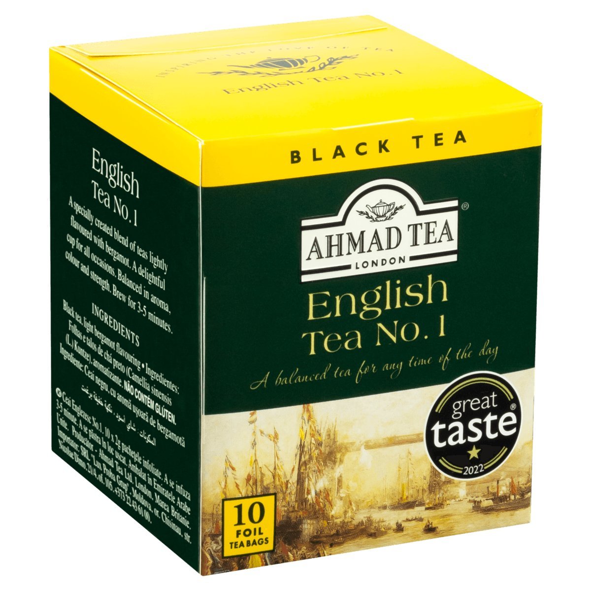 Herbata czarna English Tea No.1 Ahmad Tea 10 torebek