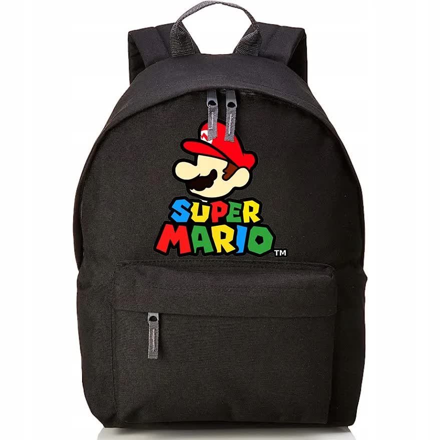 PLECAK Szkolny Wygodny SUPER MARIO Wiele WZORÓW