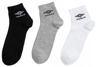 UMBRO SKARPETY QUARTER 3 PARY Roz:39-42 3-kolory - Skarpetki męskie - miniaturka - grafika 1