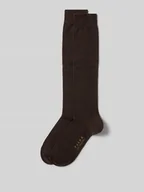 Skarpetki damskie - Skarpety z wyhaftowanym logo - miniaturka - grafika 1