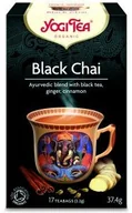 Herbata - Herbata Czarna Black Chai z Imbirem i Cynamonem BIO 17 torebek YOGI TEA - miniaturka - grafika 1