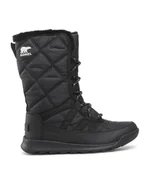 Śniegowce damskie - Sorel Śniegowce Whitney™ II Tall Lace Wp NL3823-010 Czarny - miniaturka - grafika 1