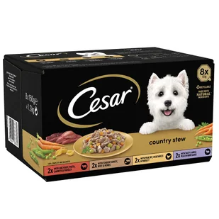 Zestaw mieszany Cesar Country Kitchen Favourites - 24 x 150 g - Mokra karma dla psów - miniaturka - grafika 1