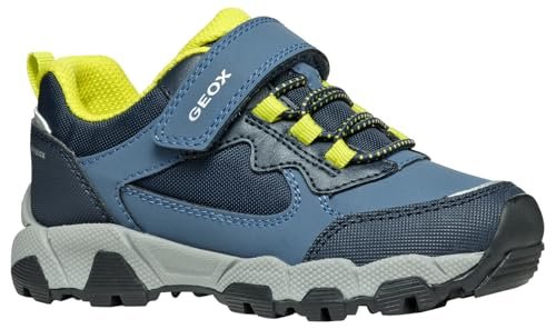 Geox J Magnetar Boy B Abx Sneakersy Chłopcy, niebieski, 37 EU
