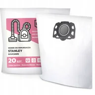 Worki do odkurzaczy - 20x Worek do Odkurzacza Stanley SXVC20PE Syntetyczny Flizelinowy Worki D G9 - miniaturka - grafika 1