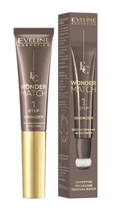 Eveline Wonder Match Ultra Kremowy Bronzer do Twarzy 01 - Bronzery i konturowanie twarzy - miniaturka - grafika 1