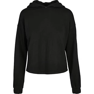 Urban Classics Damska bluza z kapturem Oversized Shaped Modal Terry Hoody z kapturem, czarny, 5XL - Bluzy damskie - miniaturka - grafika 1