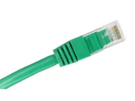 Patchcordy - ALANTEC PATCH-CORD U/UTP KAT.6A LSOH 0.25M ZIELONY - miniaturka - grafika 1