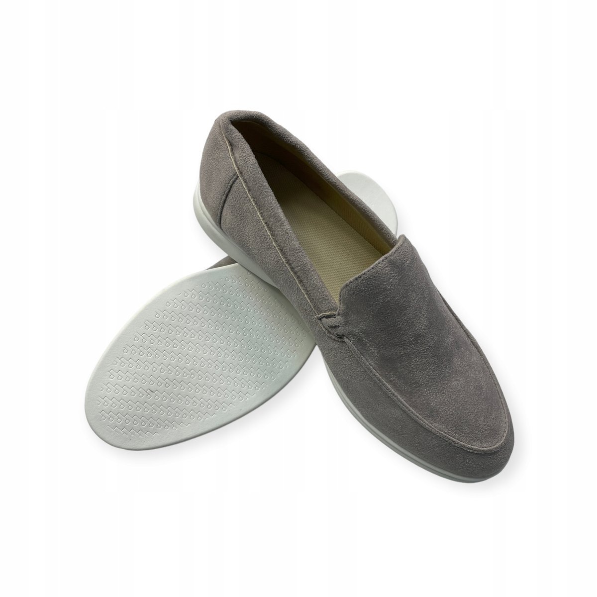 Mokasyny męskie zamszowe Old Money 40