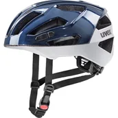 Kaski rowerowe - UVEX Gravel-X Helmet, niebieski/srebrny 56-61cm 2022 Kaski szosowe S4100440517 - miniaturka - grafika 1