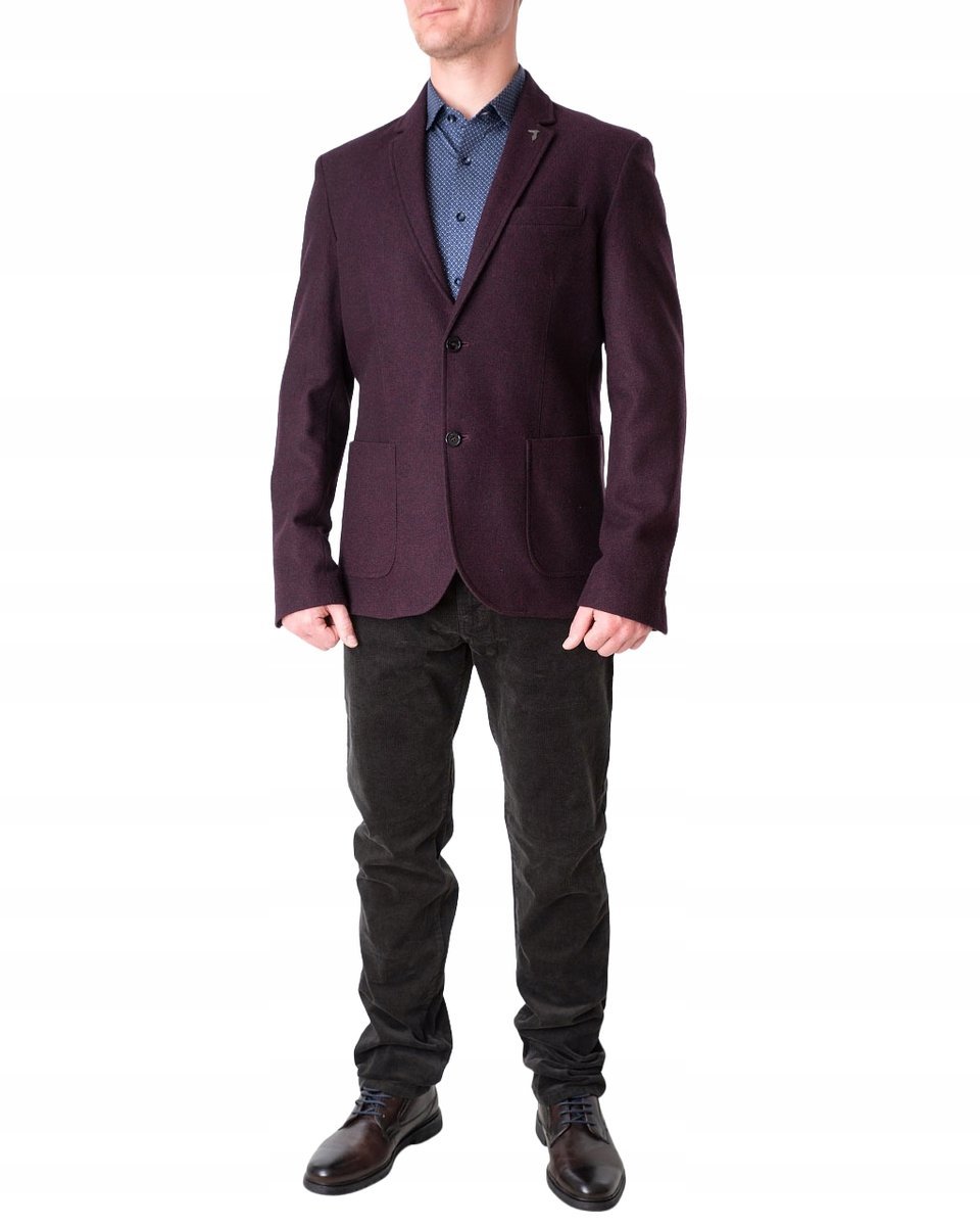 BUGATTI CZARNE MĘSKIE SPODNIE CASUAL PROSTE DŁUGIE 33/30 6BA