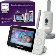 Elektroniczne nianie i monitory oddechu - PHILIPS Avent videofon z Wi-Fi kamera HD funkcja noktowizora na podczerwień - miniaturka - grafika 1