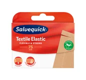 Apteczki i materiały opatrunkowe - Salvequick CEDERROTH INTER. AB Plaster tekstylny 75cm x 12 cm - 1 szt. 3224481 - miniaturka - grafika 1