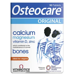 Suplement diety Vitabiotics Osteocare Original na zdrowe kości 90 tabletek (5021265249305) - Witaminy i minerały - miniaturka - grafika 1