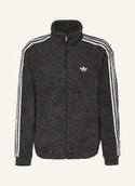 Bluzy damskie - Adidas Originals Bluza Dresowa Boucle Firebird Tracktop schwarz - miniaturka - grafika 1