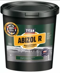 Tytan ABIZOL R masa gruntująca, asfaltowo-kauczukowa Professional 4,5kg. BIT-AB- - Preparaty bitumiczne - miniaturka - grafika 1