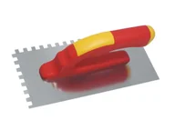 Narzędzia murarskie - Kubala nierdzewna ząbkowana 280x130x6 mm Modeco MN-73-276 - miniaturka - grafika 1