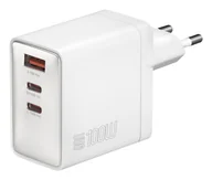 Ładowarki do telefonów - 4smarts 542100 ładowarka do urządzeń przenośnych Uniwersalne Srebrny, Biały Prąd przemienny Szybkie ładowanie Wewnętrzna - miniaturka - grafika 1