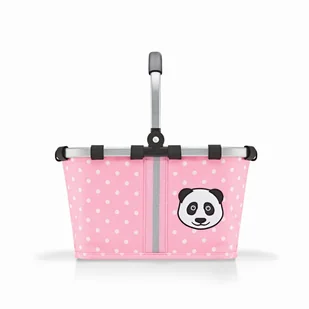 Koszyk CARRYBAG XS KIDS, panda dots pink, Reisenthel - Torby i wózki na zakupy - miniaturka - grafika 1